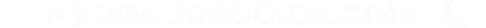 Logotipo de AbogadoSocios.com: letras “AS” estilizadas con balanza de justicia sobre libro, fondo blanco transparente.